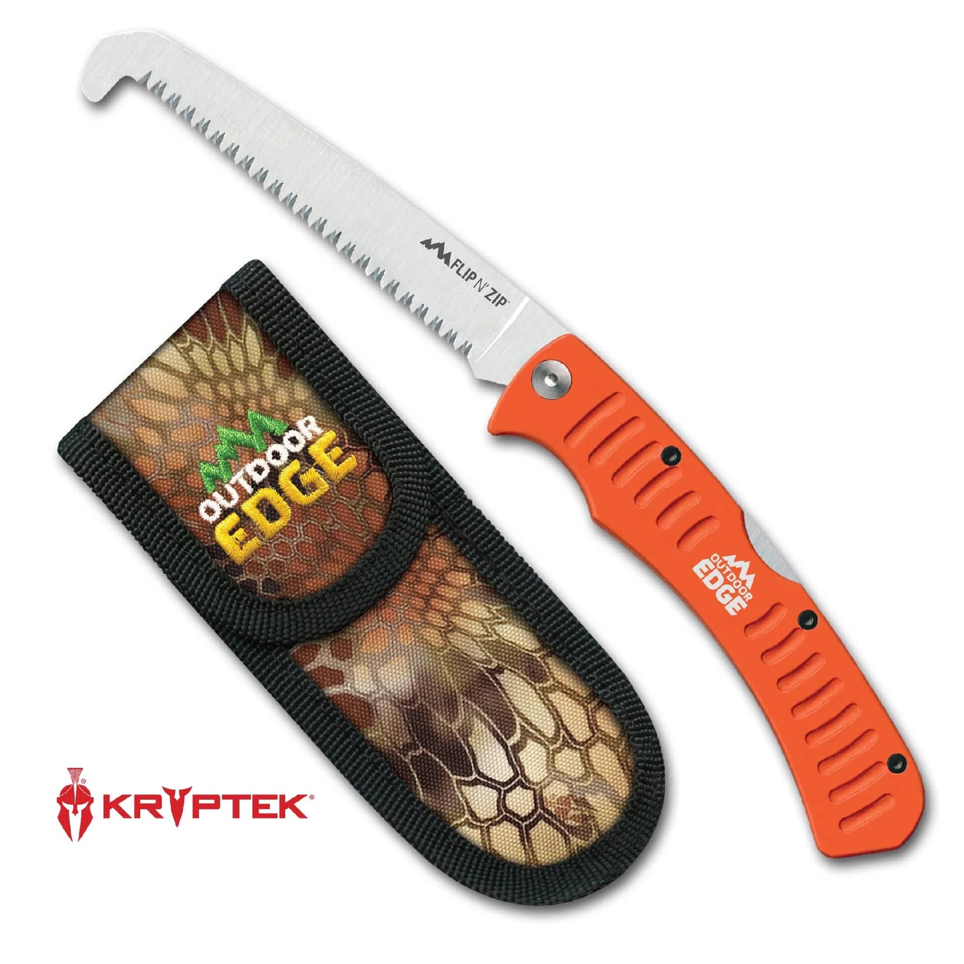 Outdoor Edge 4.5" Flip n' Zip Aluminum Handle Folding Saw