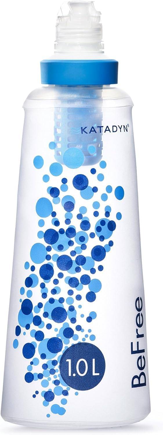 Katadyn BeFree 1L Lightweight Collapsible Water Filter Bottle