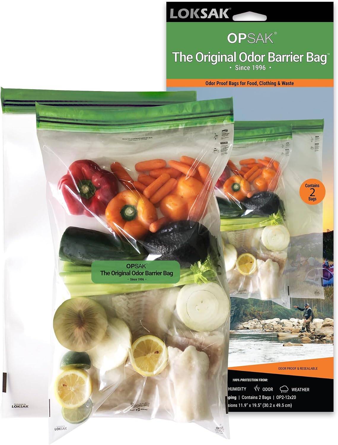 Loksak - OPSAK Odor Proof Dry Bags for Backpacking