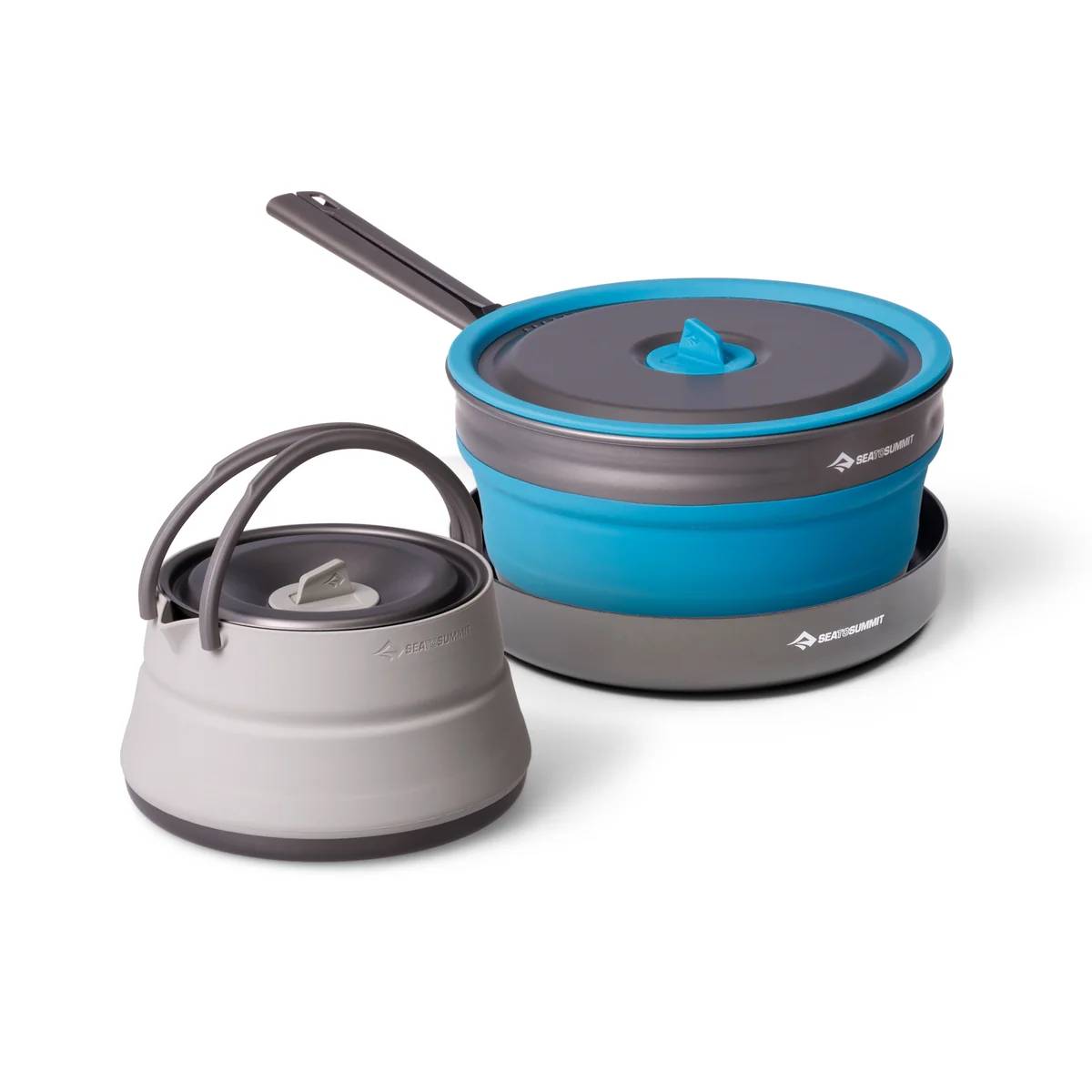 Sea to Summit XLite Collapsible 2L Pot, Kettle & Pan Set