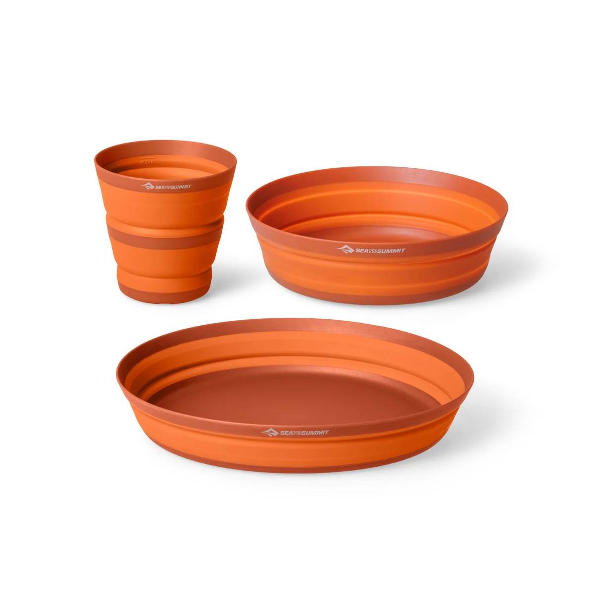 Sea to Summit Xlite Collapsible Plate Bowl Mug Set